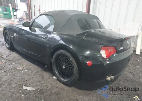 2006 BMW Z4 3.0I z USA, uszkodzony, nr VIN 4USBU33506LW67576